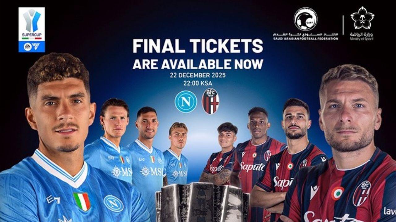 Napoli Bologna finale Supercoppa Italiana 2025