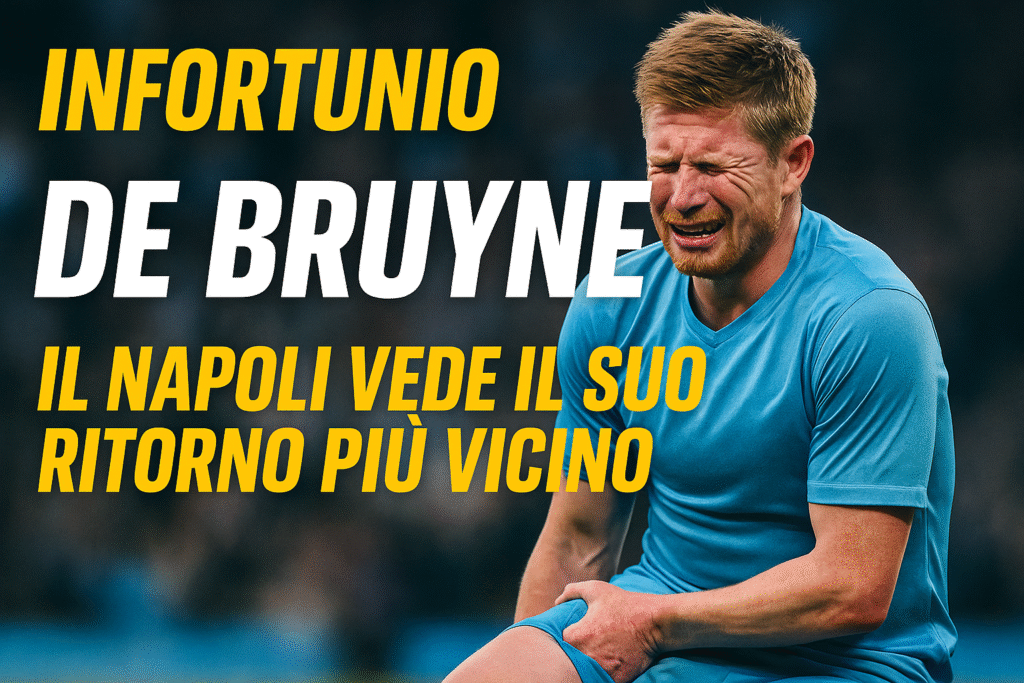 Kevin De Bruyne infortunio