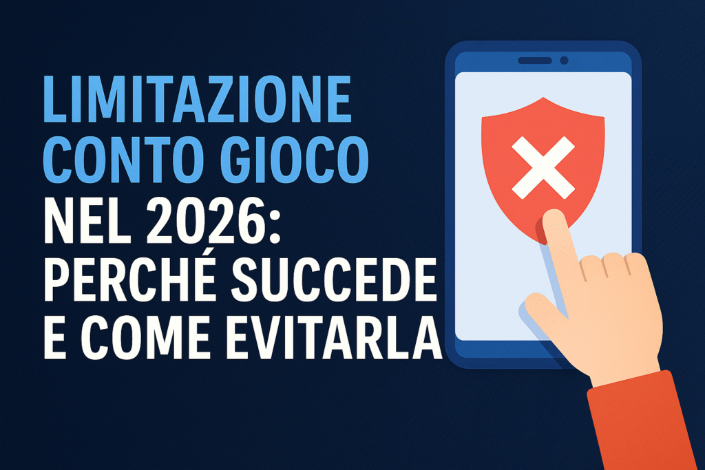 Limitazione Conto Gioco oddsradar