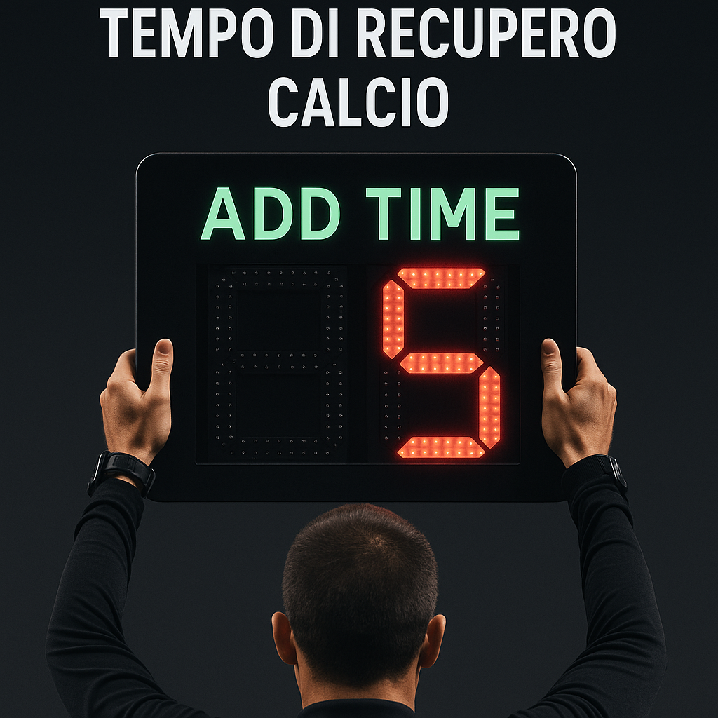 tempo di recupero calcio spiegazione completa